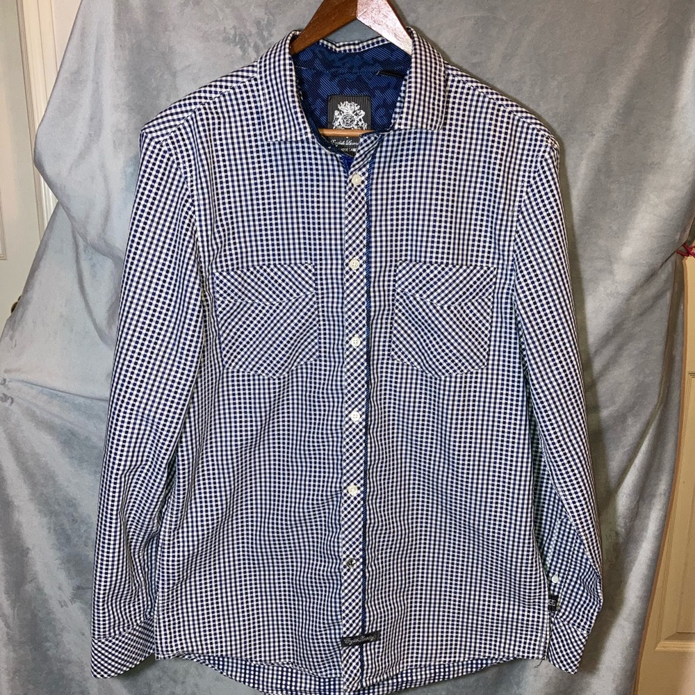 English Laundry Blaque Label by Christopher Wicks Men's Button Down Shirt